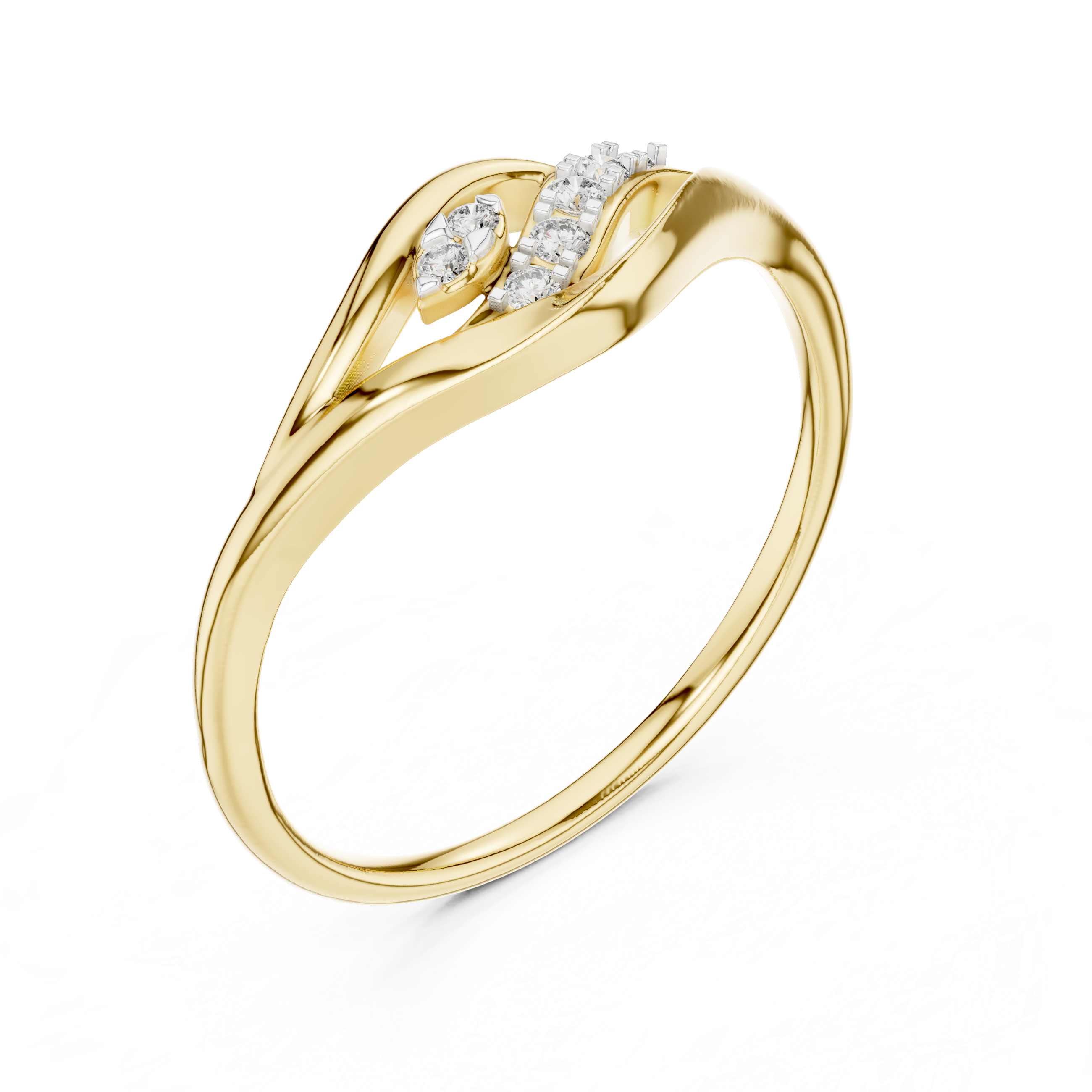 Tempting Lab grown diamond Rings style