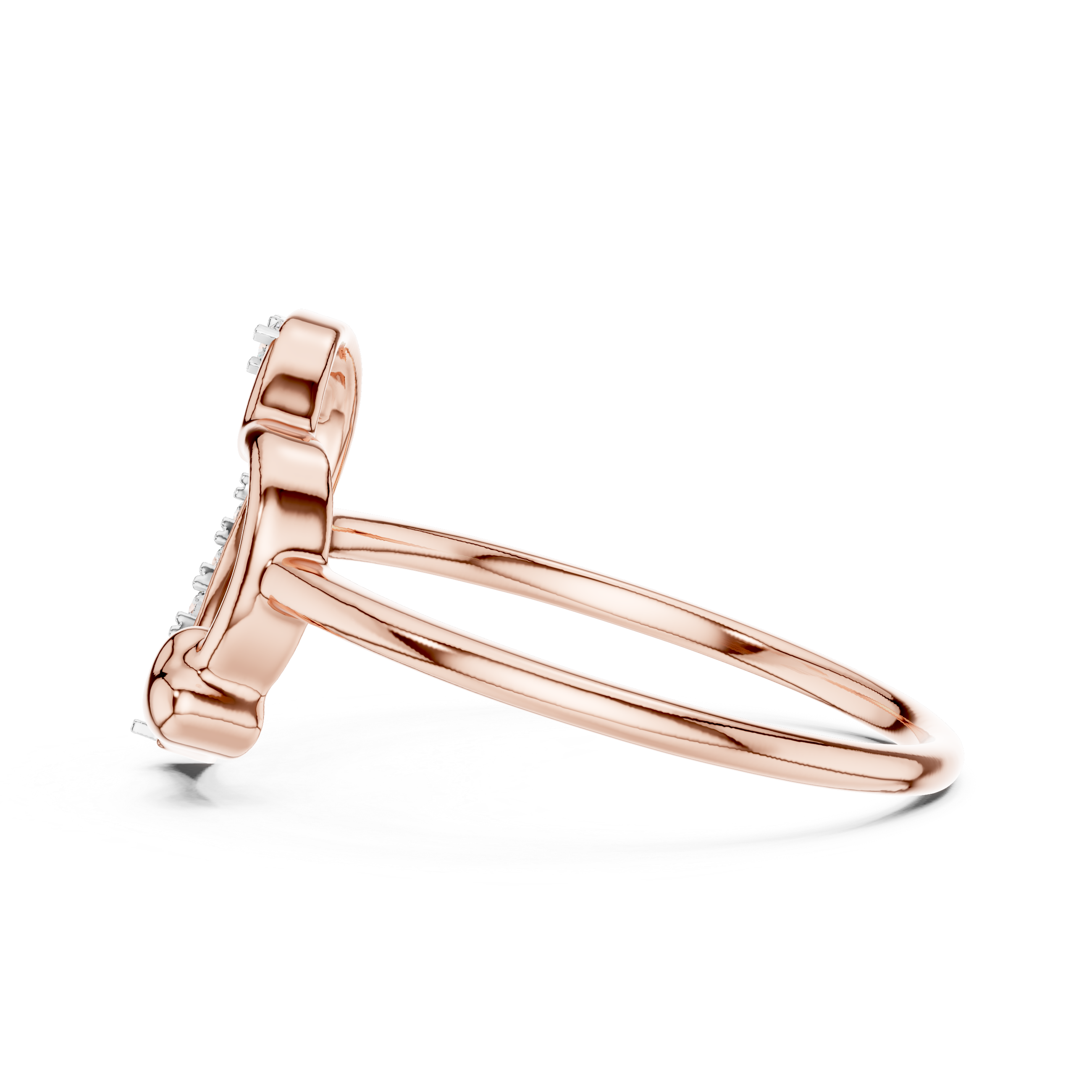 Noticeable Lab grown diamond Rings band
