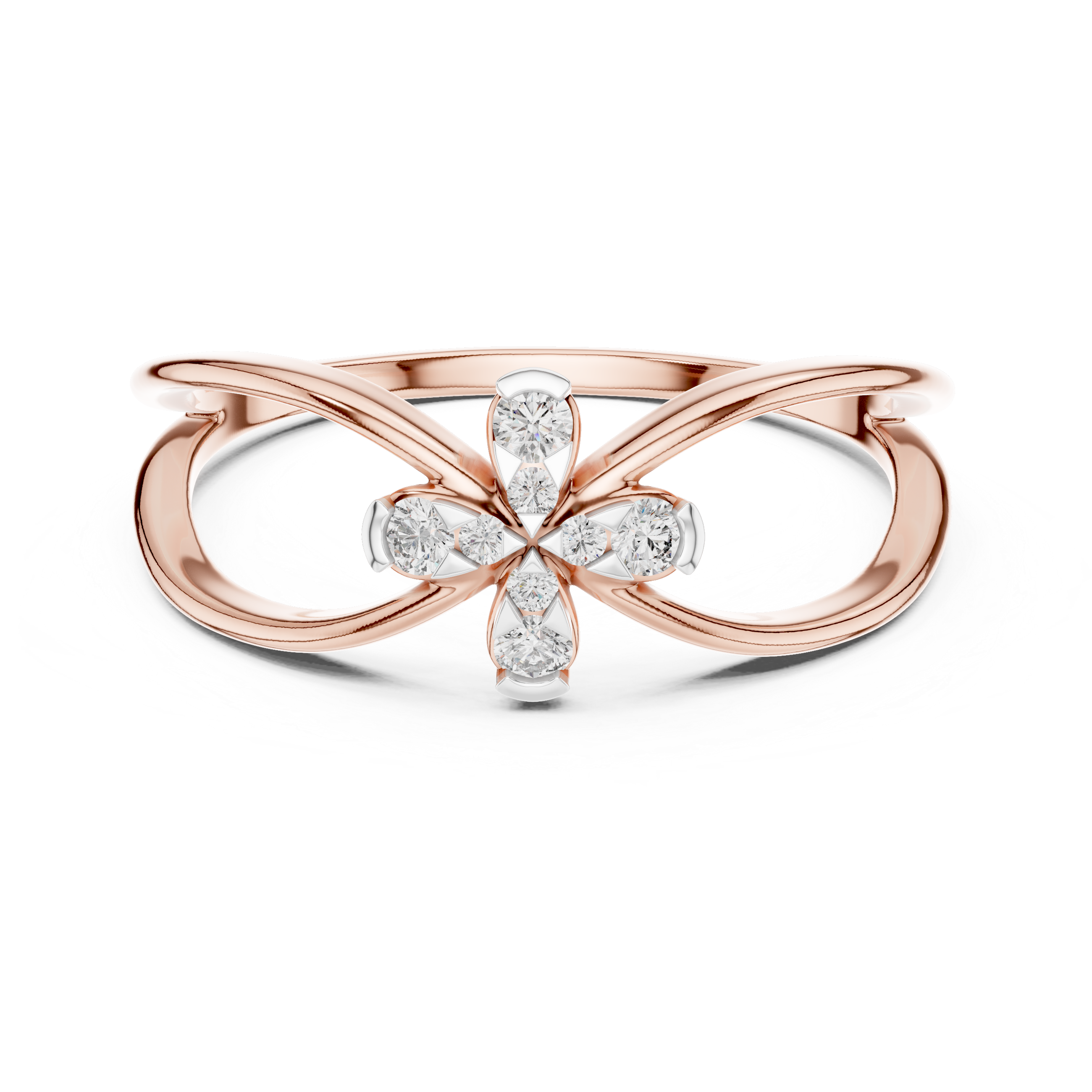 Triumphant Lab grown diamond Rings set