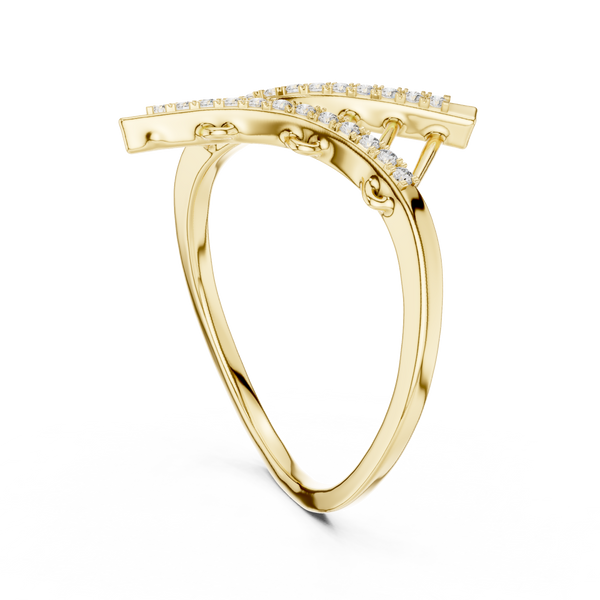 Genuine Lab grown diamond Rings set