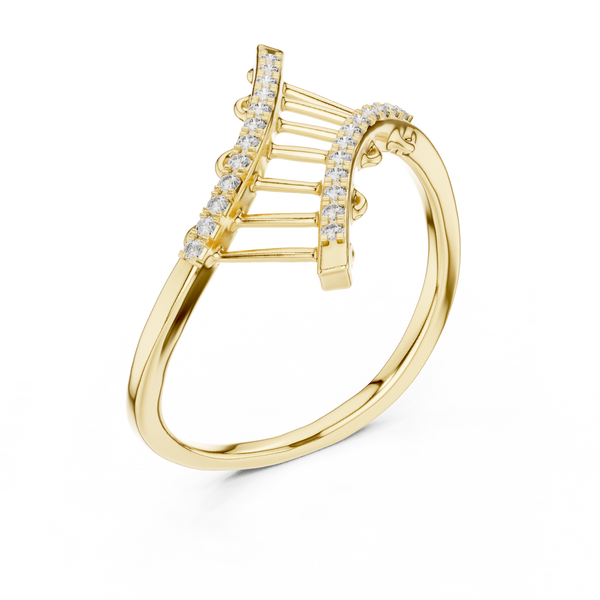 Genuine Lab grown diamond Rings set