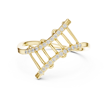 Genuine Lab grown diamond Rings set