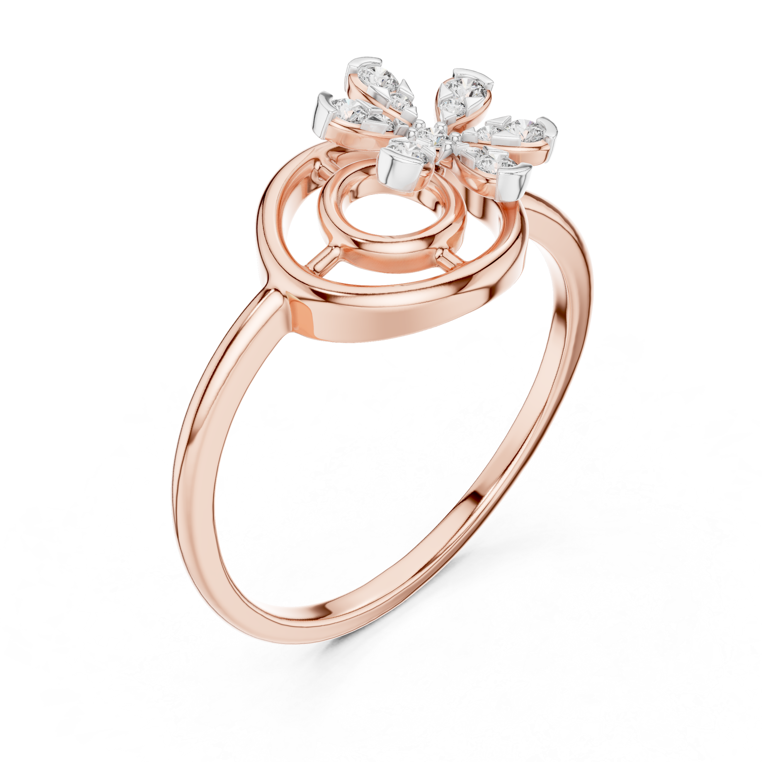 Gilded Lab grown diamond Rings style