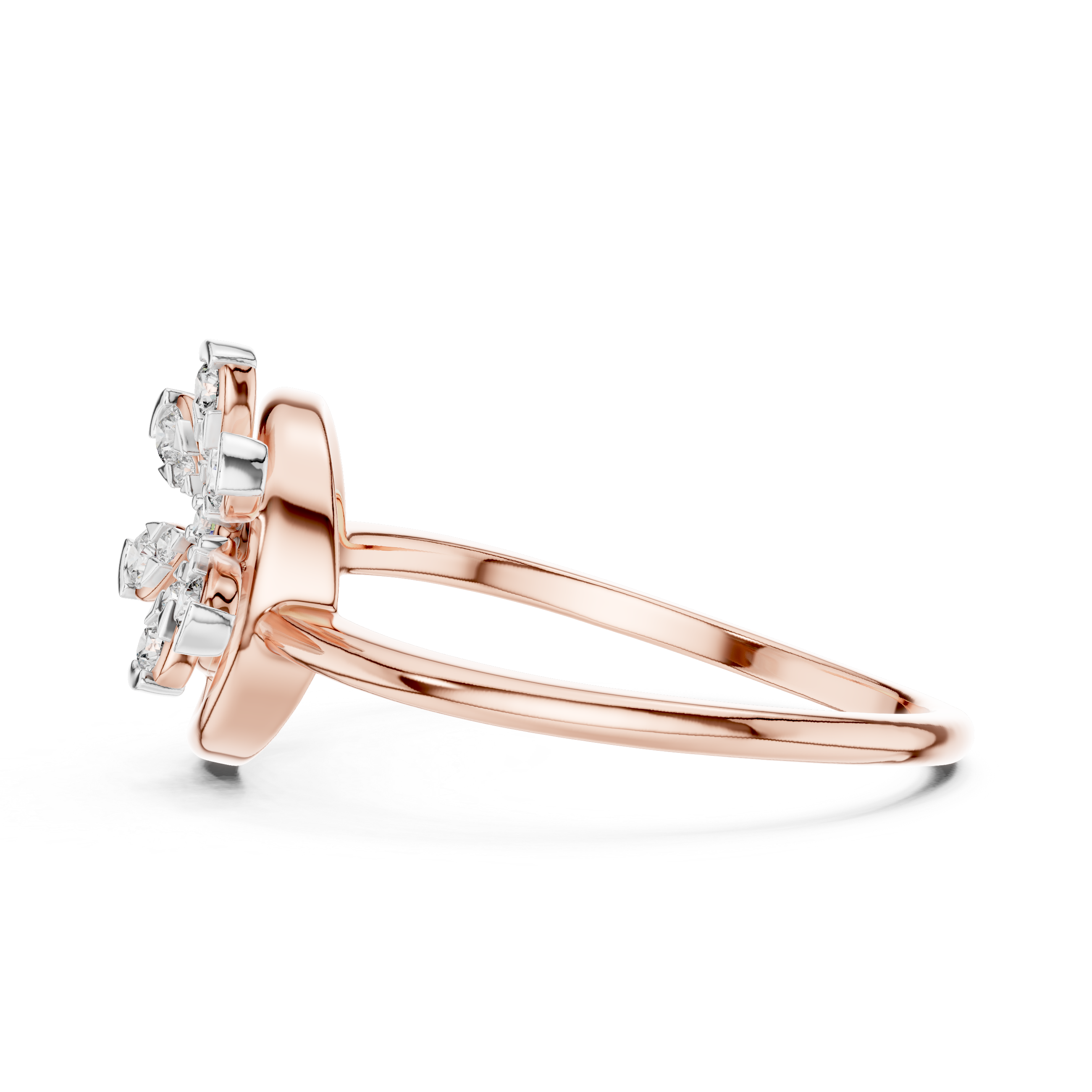Gilded Lab grown diamond Rings style