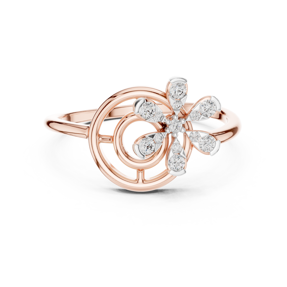 Gilded Lab grown diamond Rings style