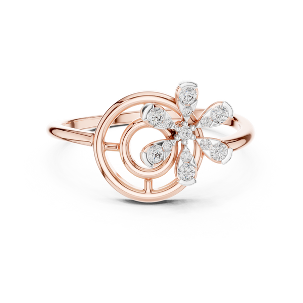 Gilded Lab grown diamond Rings style