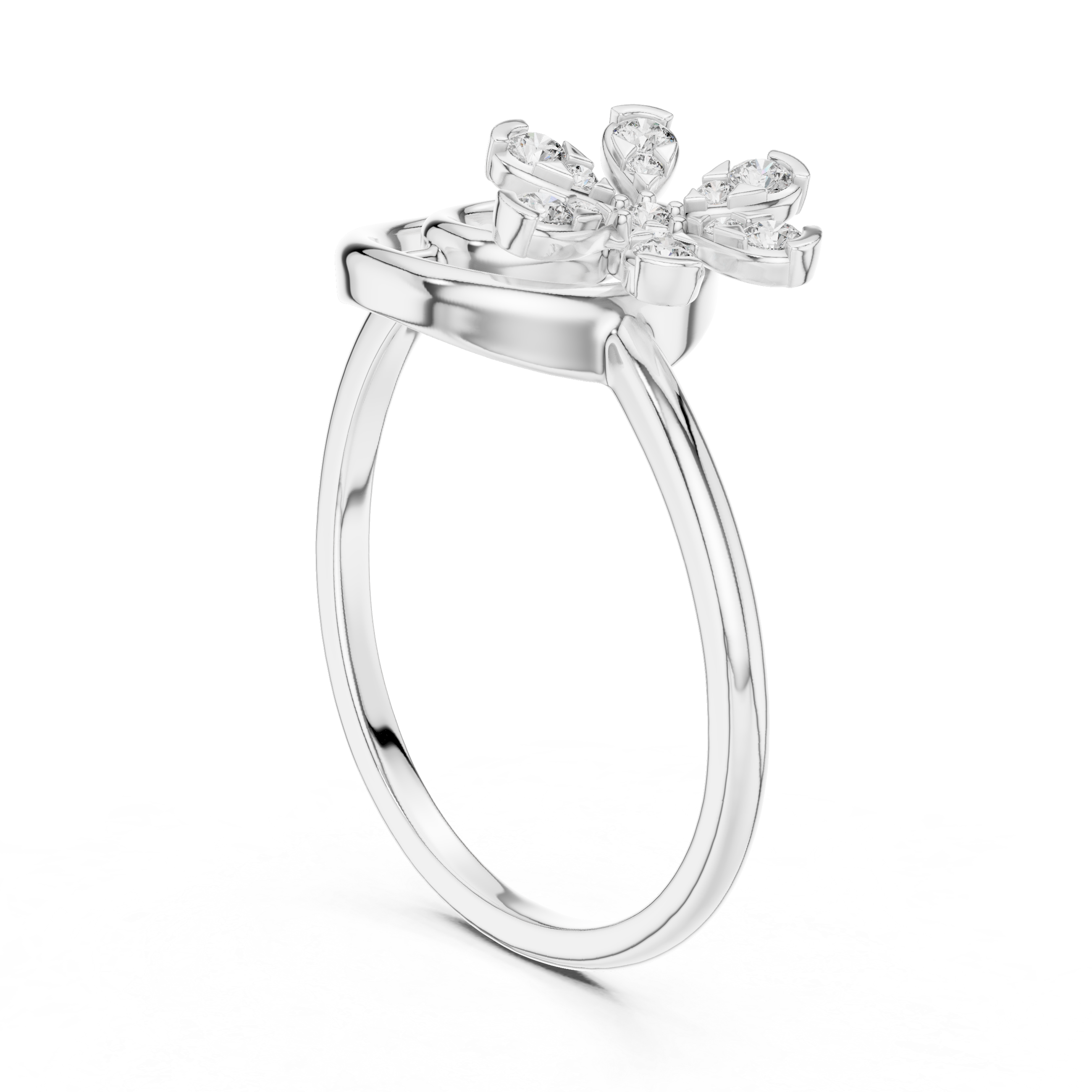Gilded Lab grown diamond Rings style
