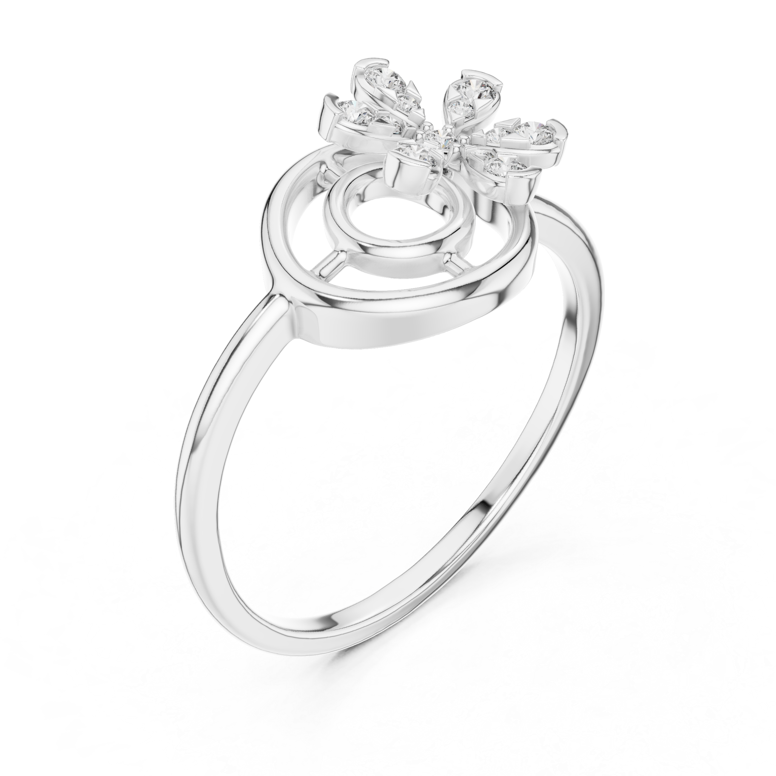 Gilded Lab grown diamond Rings style