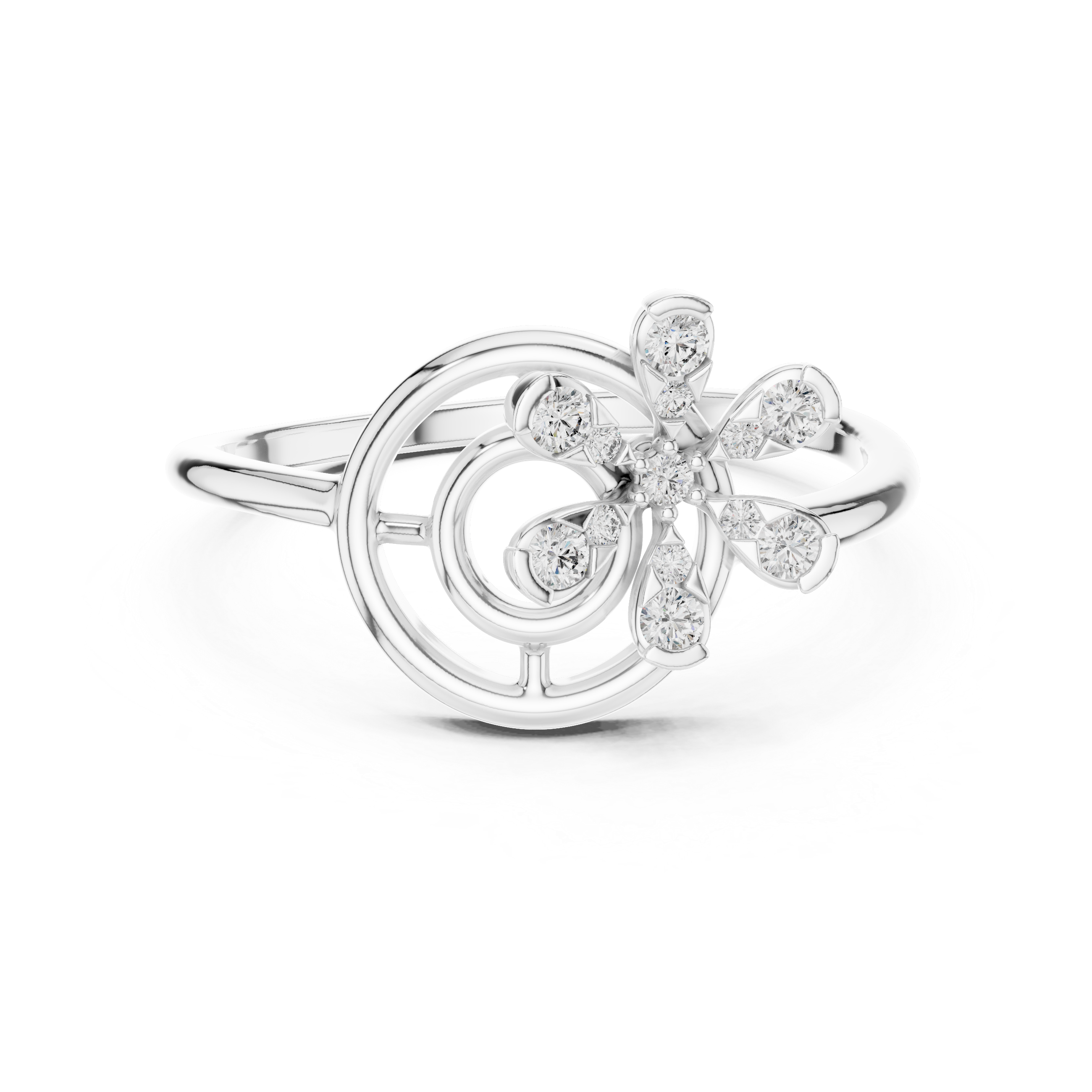Gilded Lab grown diamond Rings style