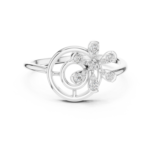 Gilded Lab grown diamond Rings style