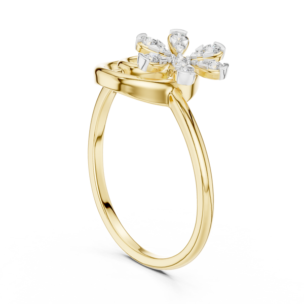 Gilded Lab grown diamond Rings style