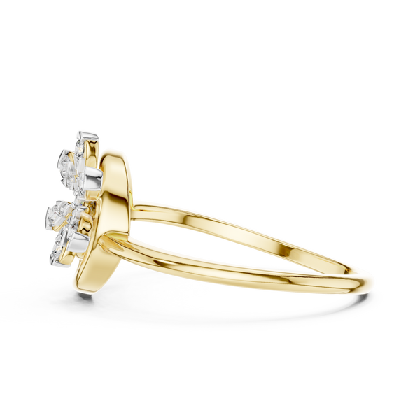 Gilded Lab grown diamond Rings style