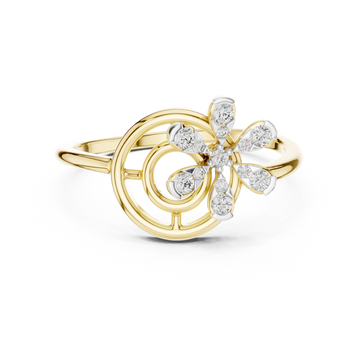 Gilded Lab grown diamond Rings style