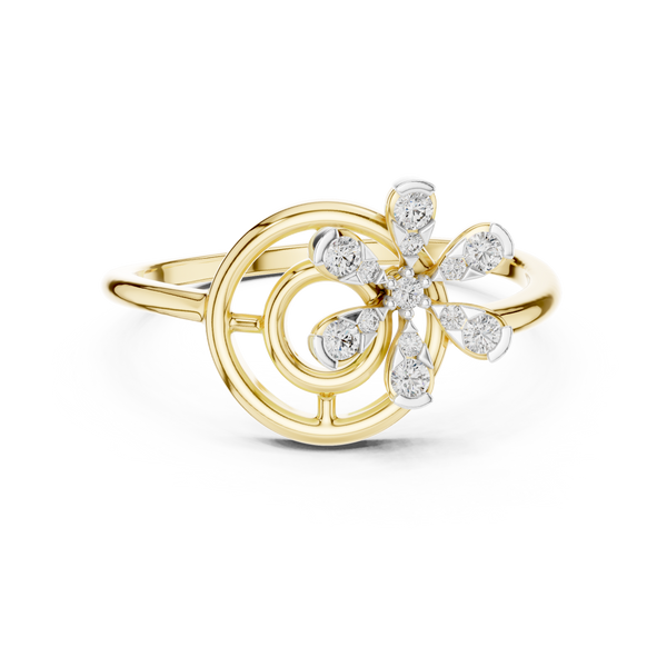 Gilded Lab grown diamond Rings style