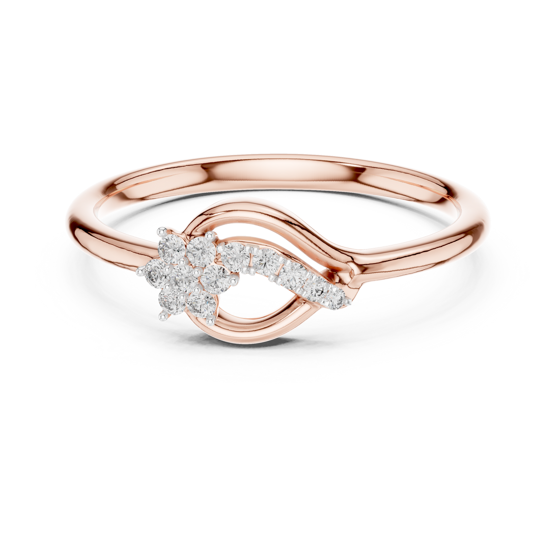 Oracular Lab grown diamond Rings band