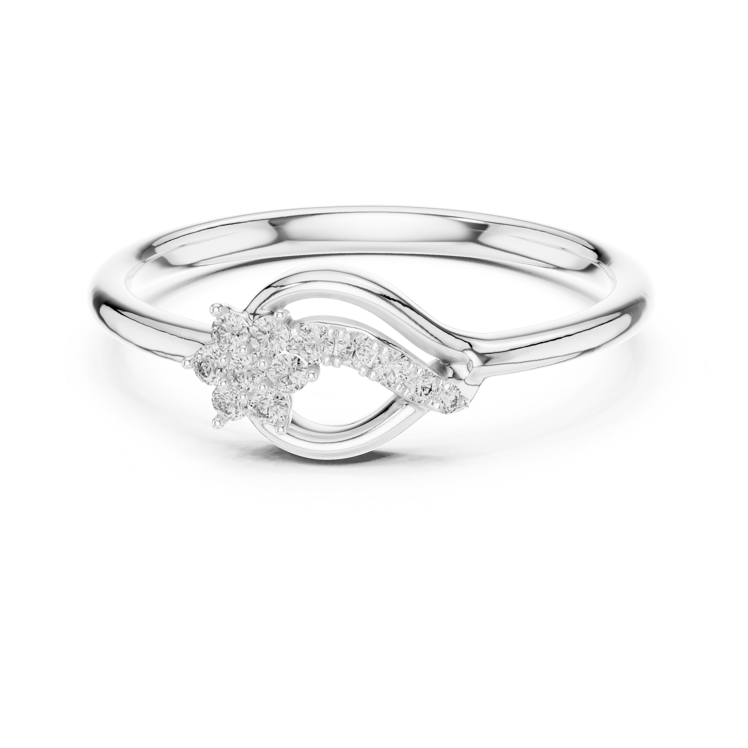 Oracular Lab grown diamond Rings band