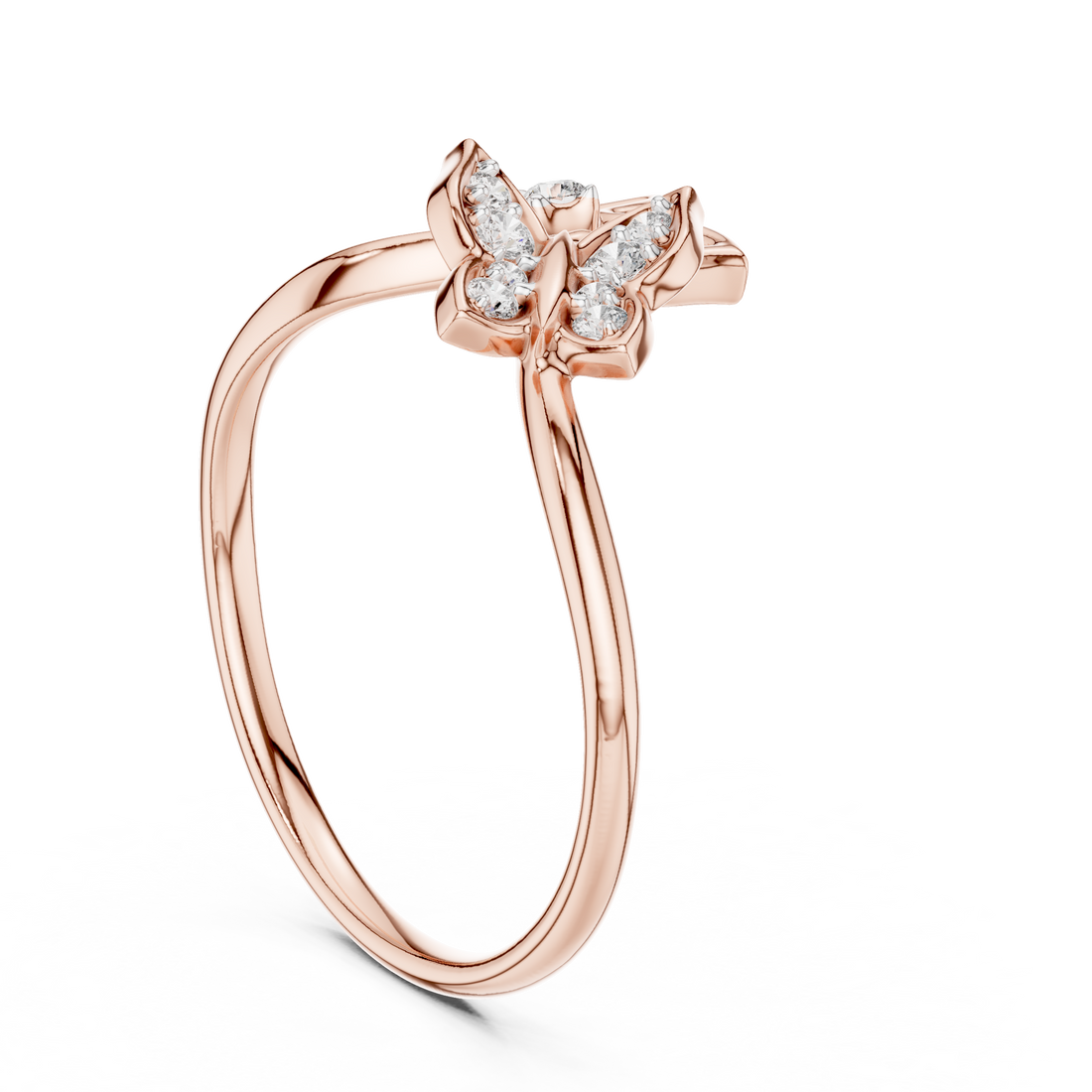 Majestical Lab grown diamond Rings style