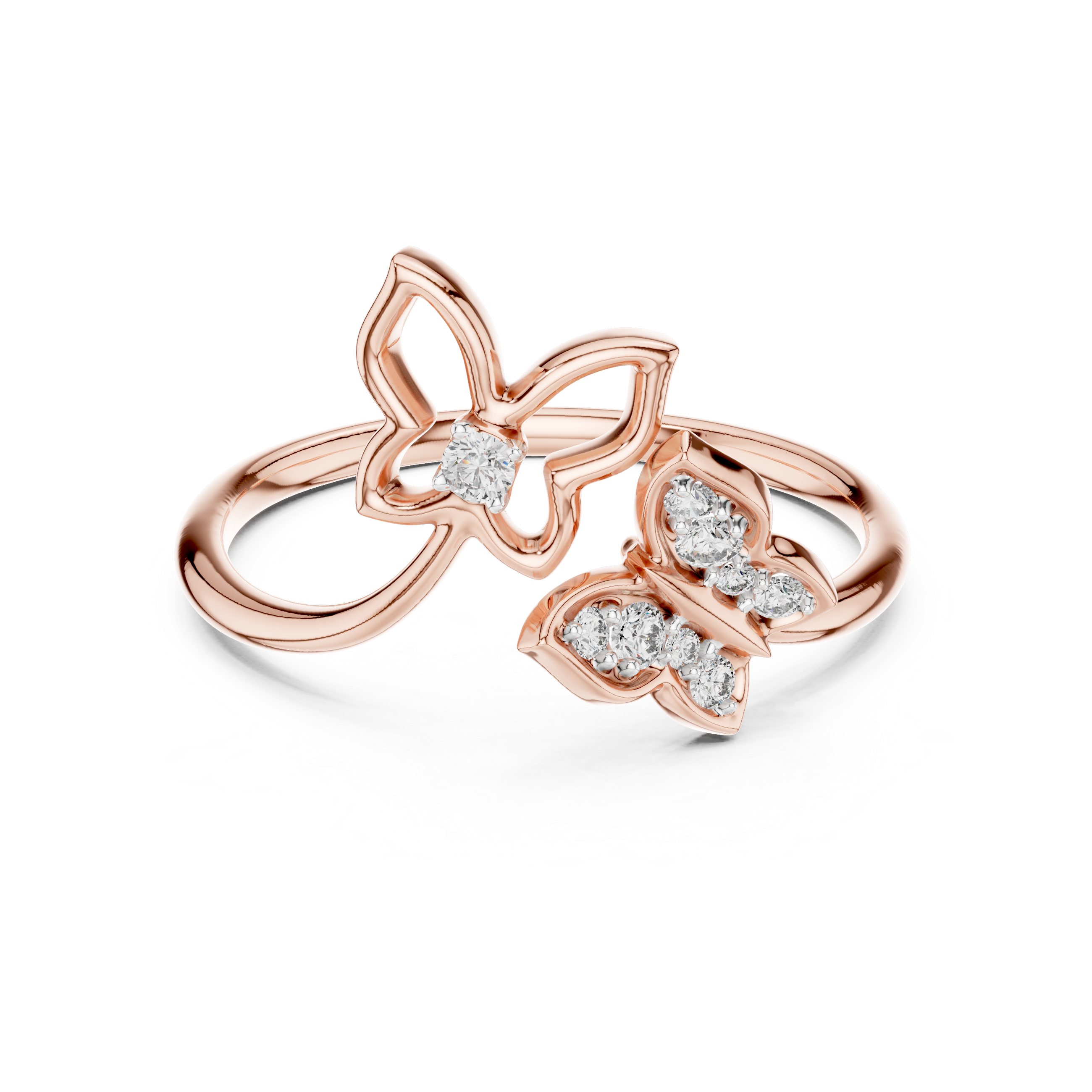 Majestical Lab grown diamond Rings style