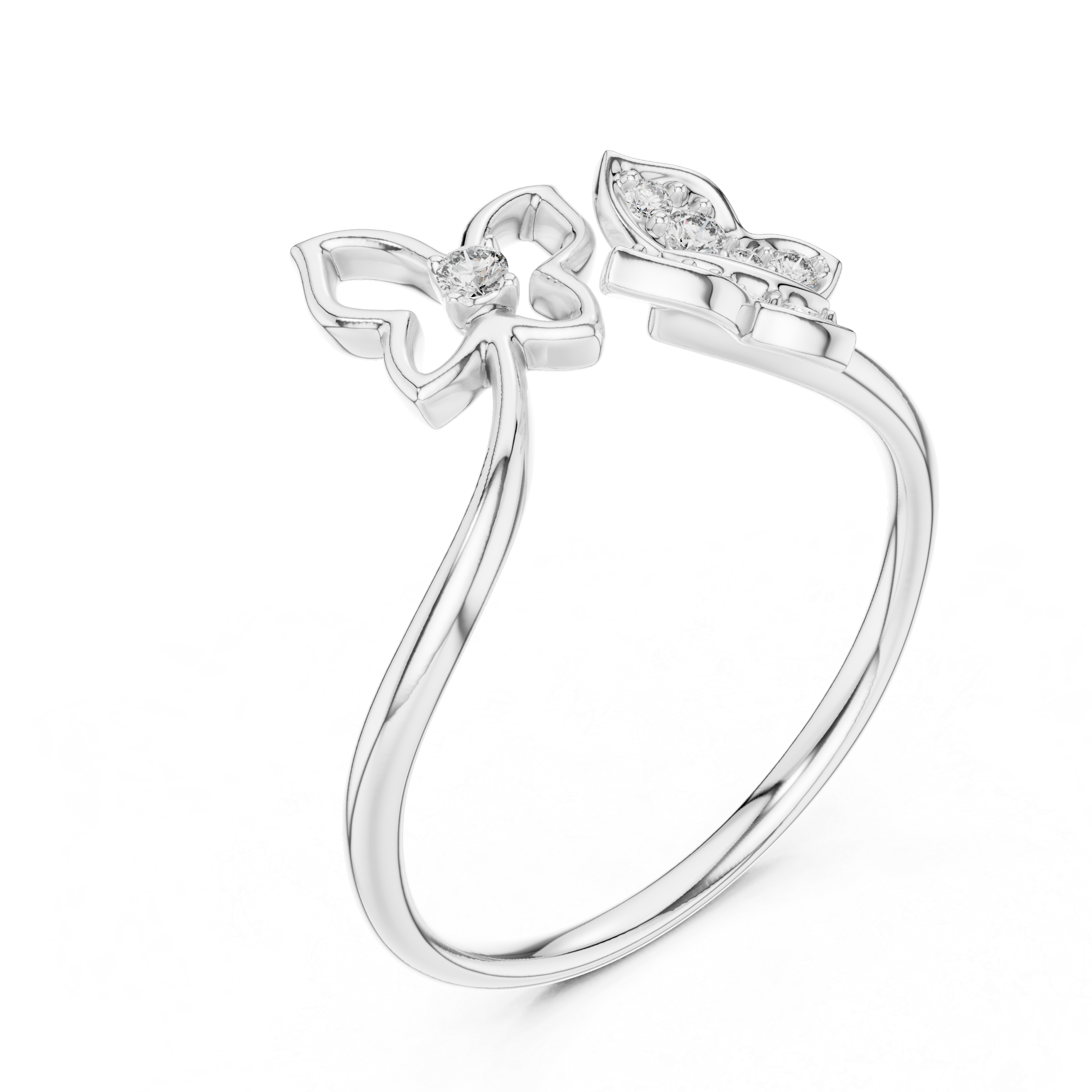 Majestical Lab grown diamond Rings style