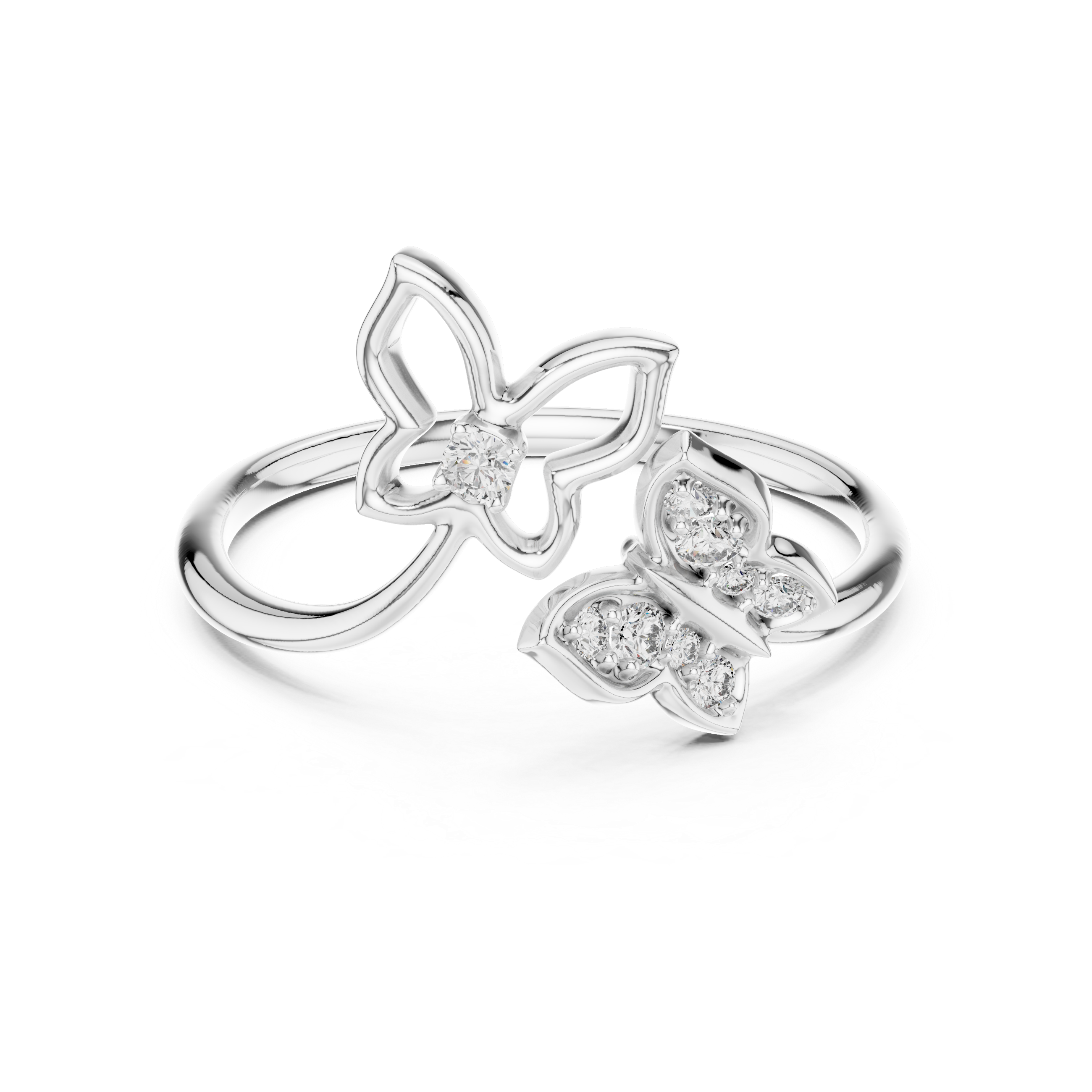 Majestical Lab grown diamond Rings style