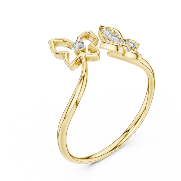 Majestical Lab grown diamond Rings style