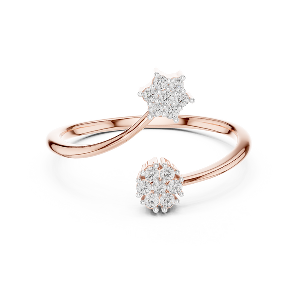 Incandescent Lab grown diamond Rings band