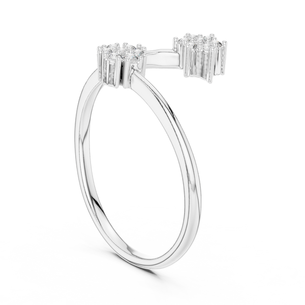 Incandescent Lab grown diamond Rings band