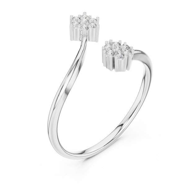 Incandescent Lab grown diamond Rings band