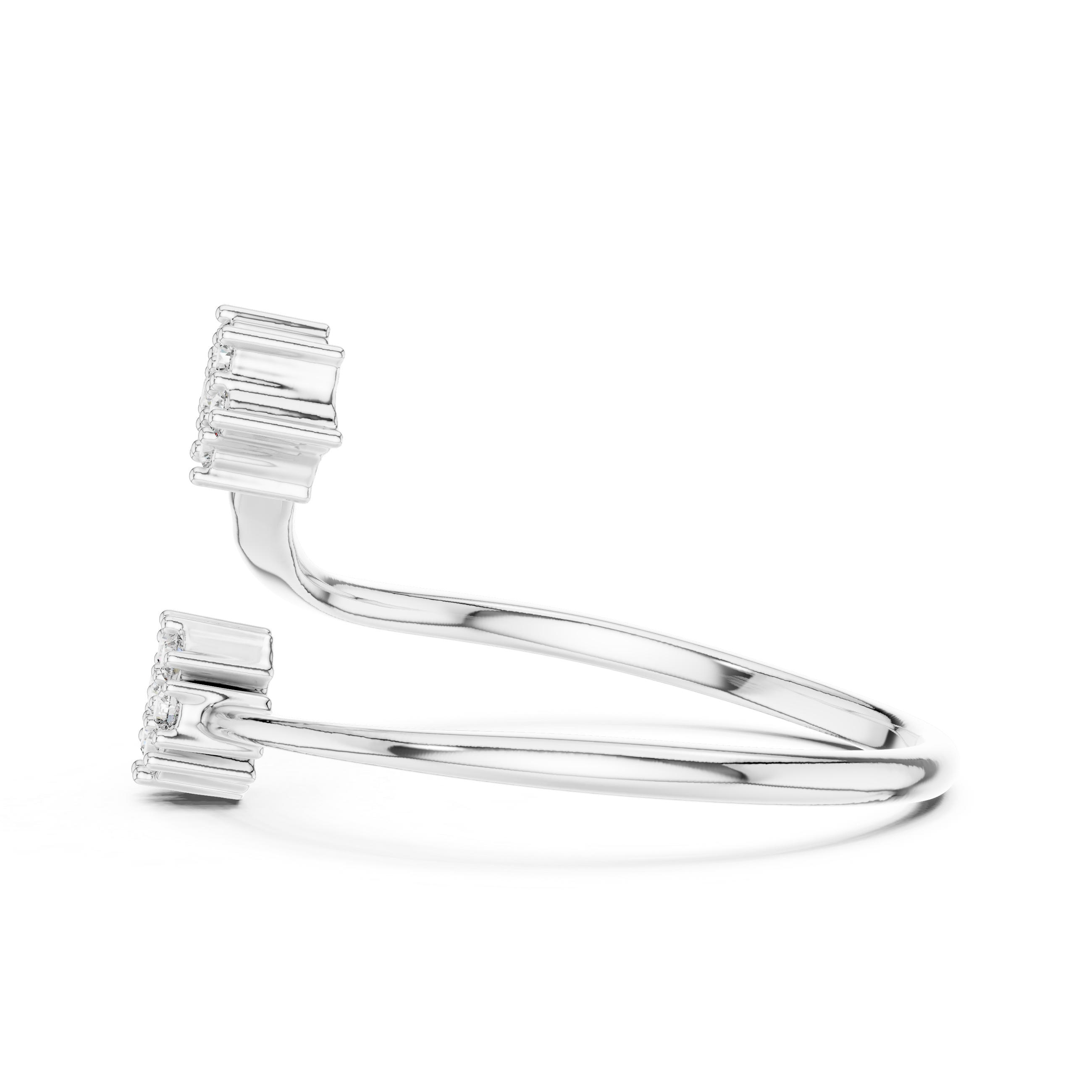 Incandescent Lab grown diamond Rings band