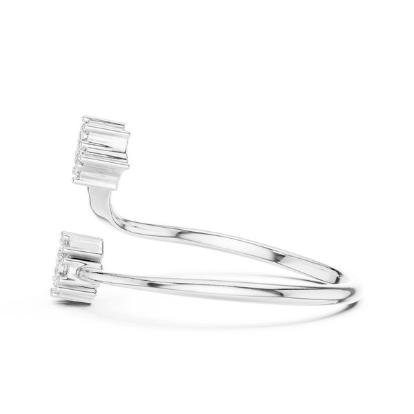 Incandescent Lab grown diamond Rings band