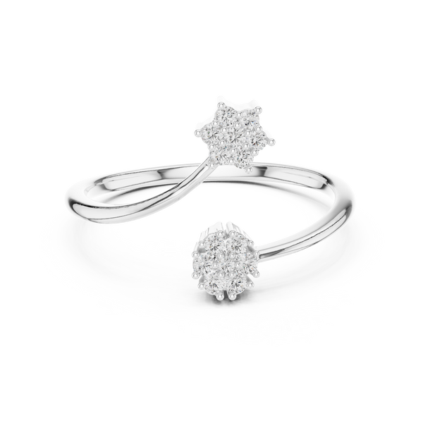 Incandescent Lab grown diamond Rings band
