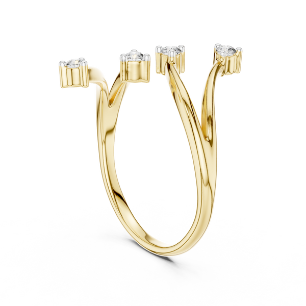 Jubilant Lab grown diamond Rings jewelry