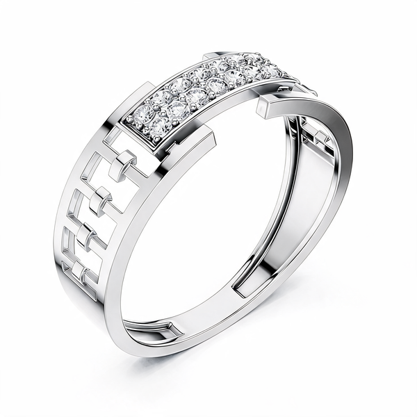 High-end Lab grown diamond ring band