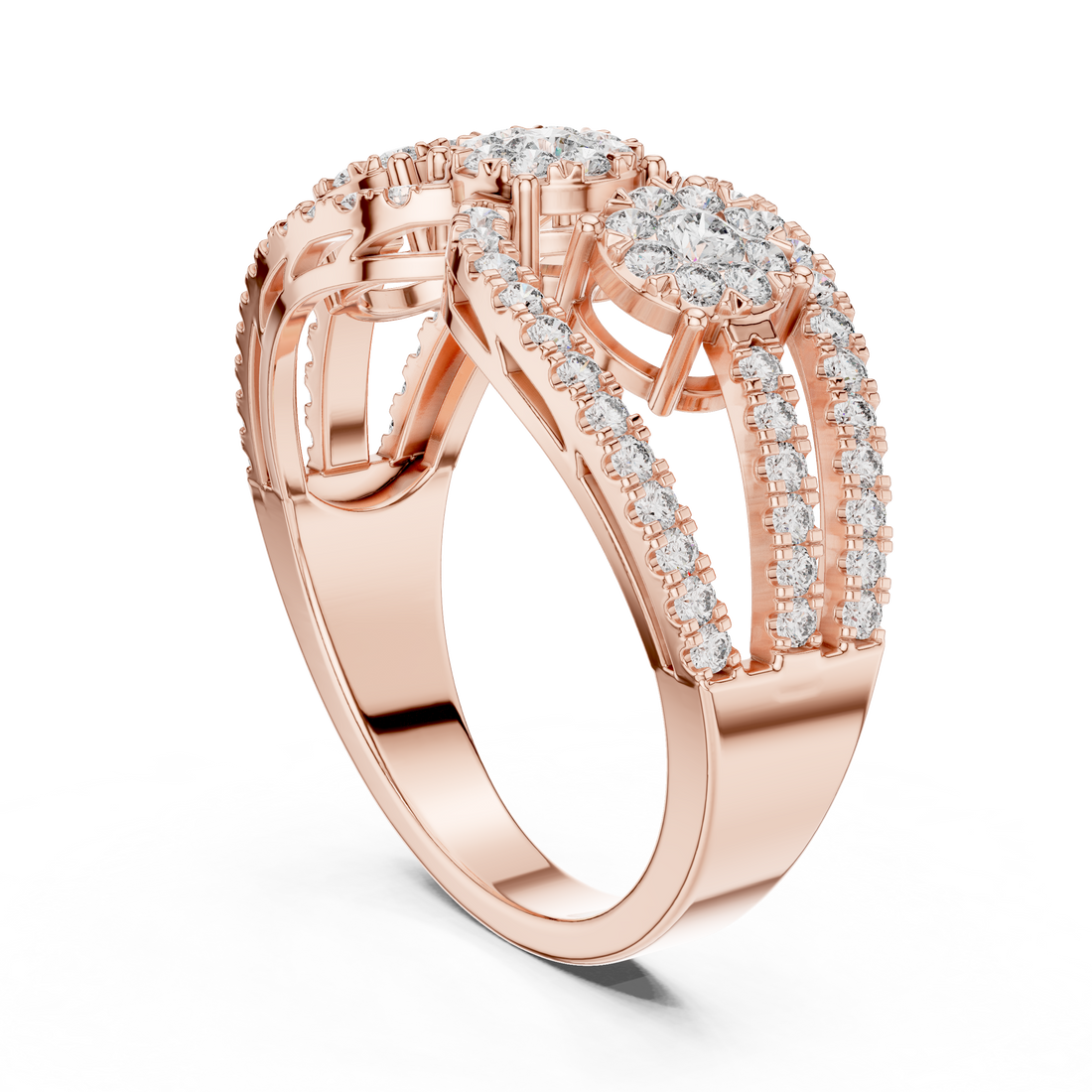 Rapturous lab grown diamond women's ring