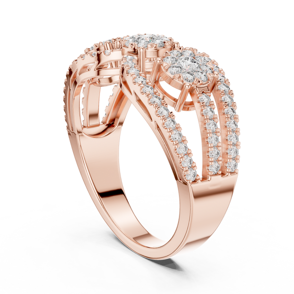 Rapturous lab grown diamond women's ring