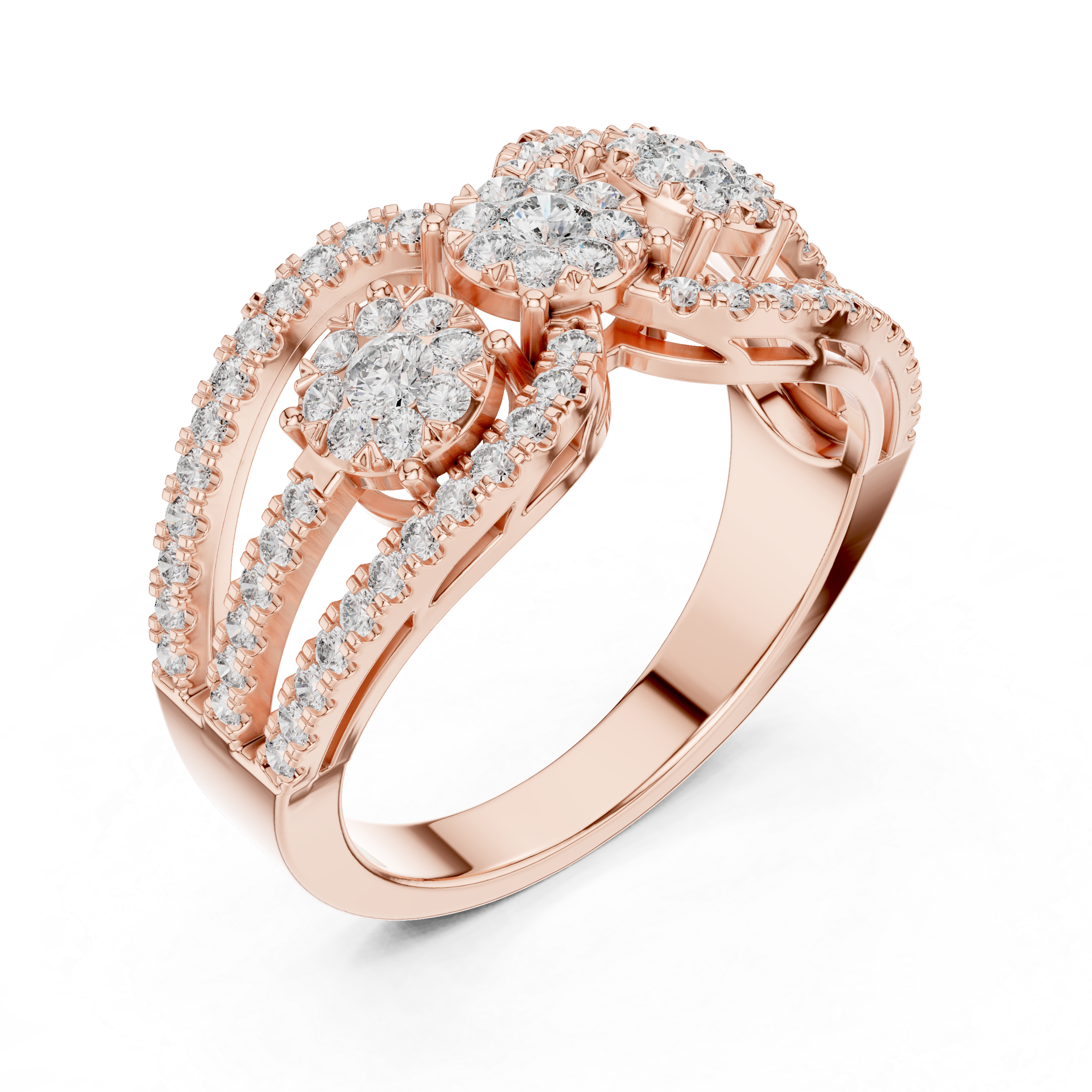 Rapturous lab grown diamond women's ring
