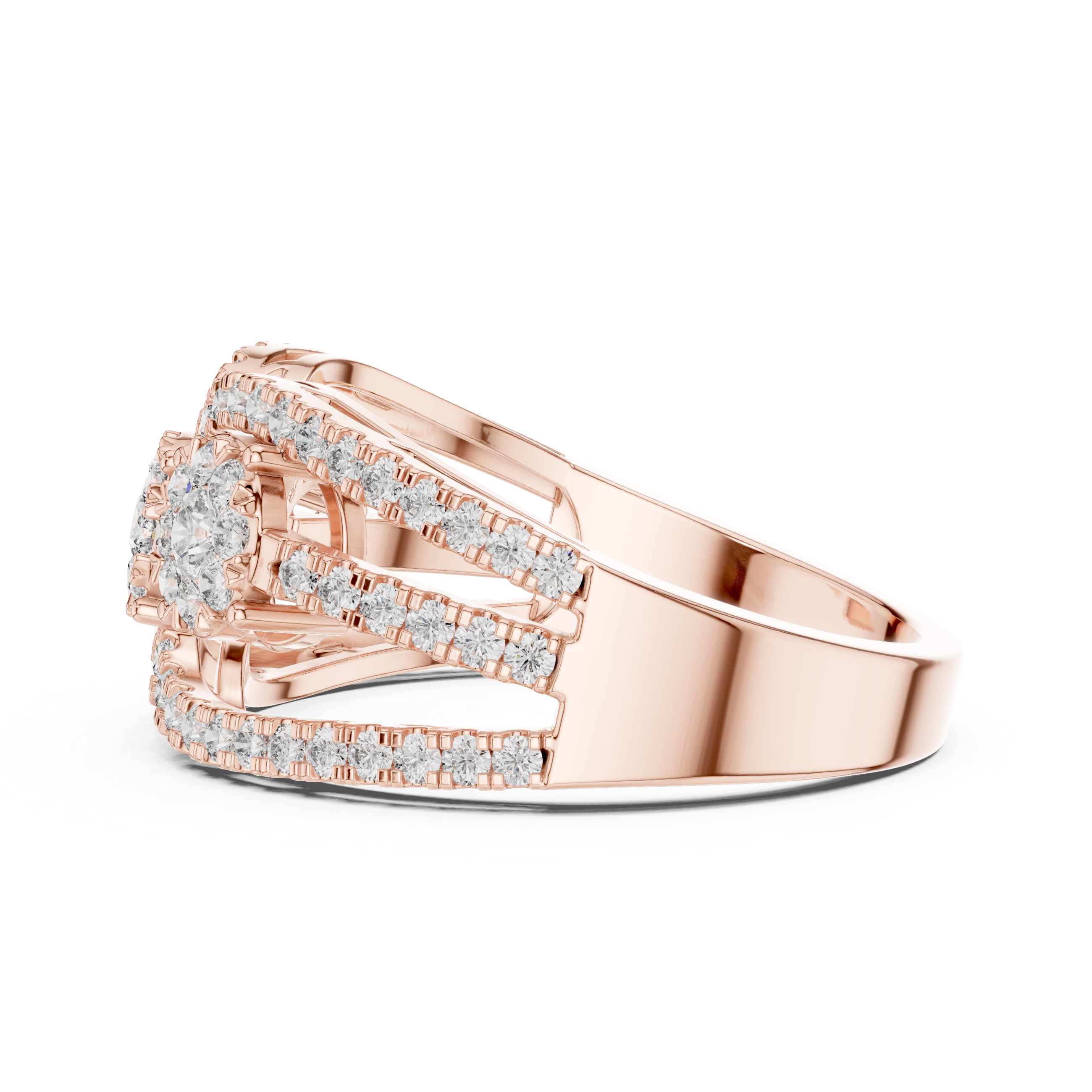 Rapturous lab grown diamond women's ring