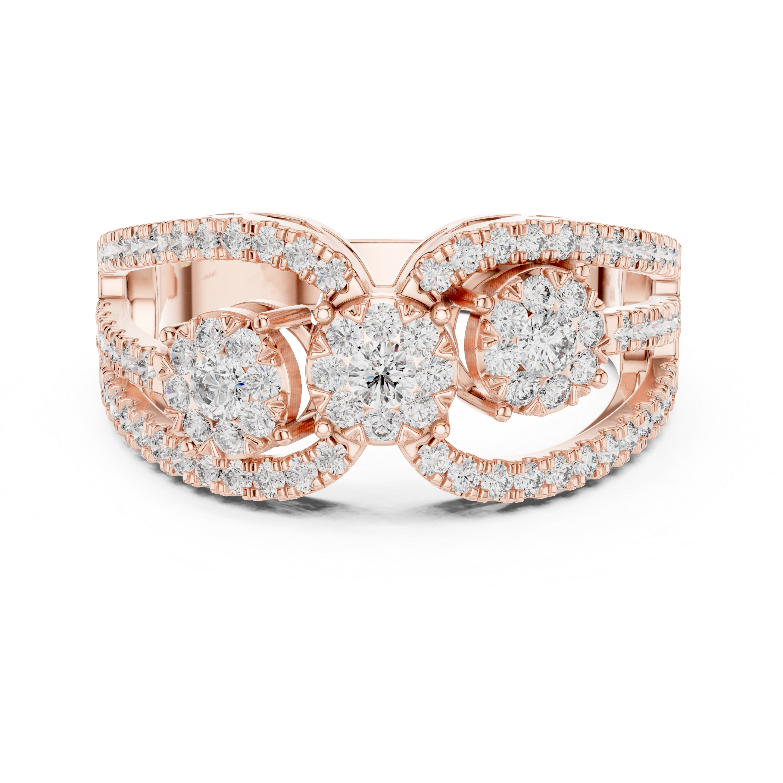 Rapturous lab grown diamond women's ring