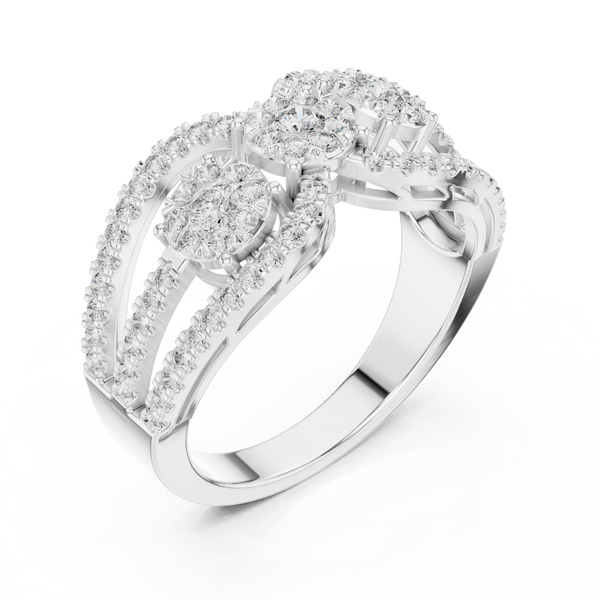 Rapturous lab grown diamond women's ring