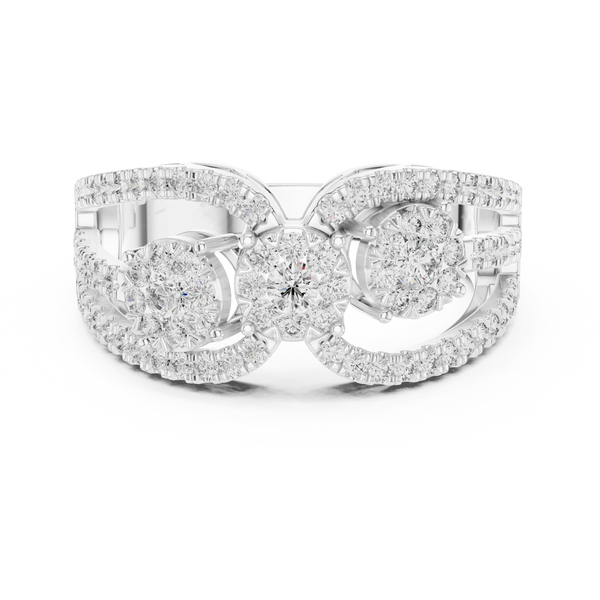 Rapturous lab grown diamond women's ring