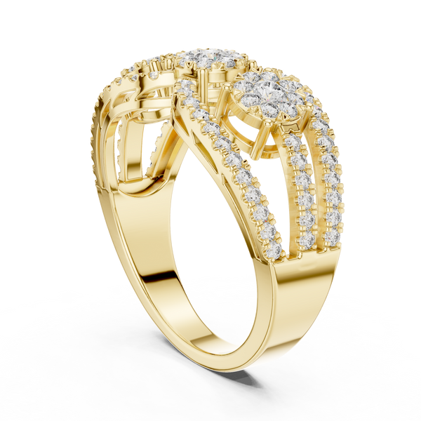 Rapturous lab grown diamond women's ring