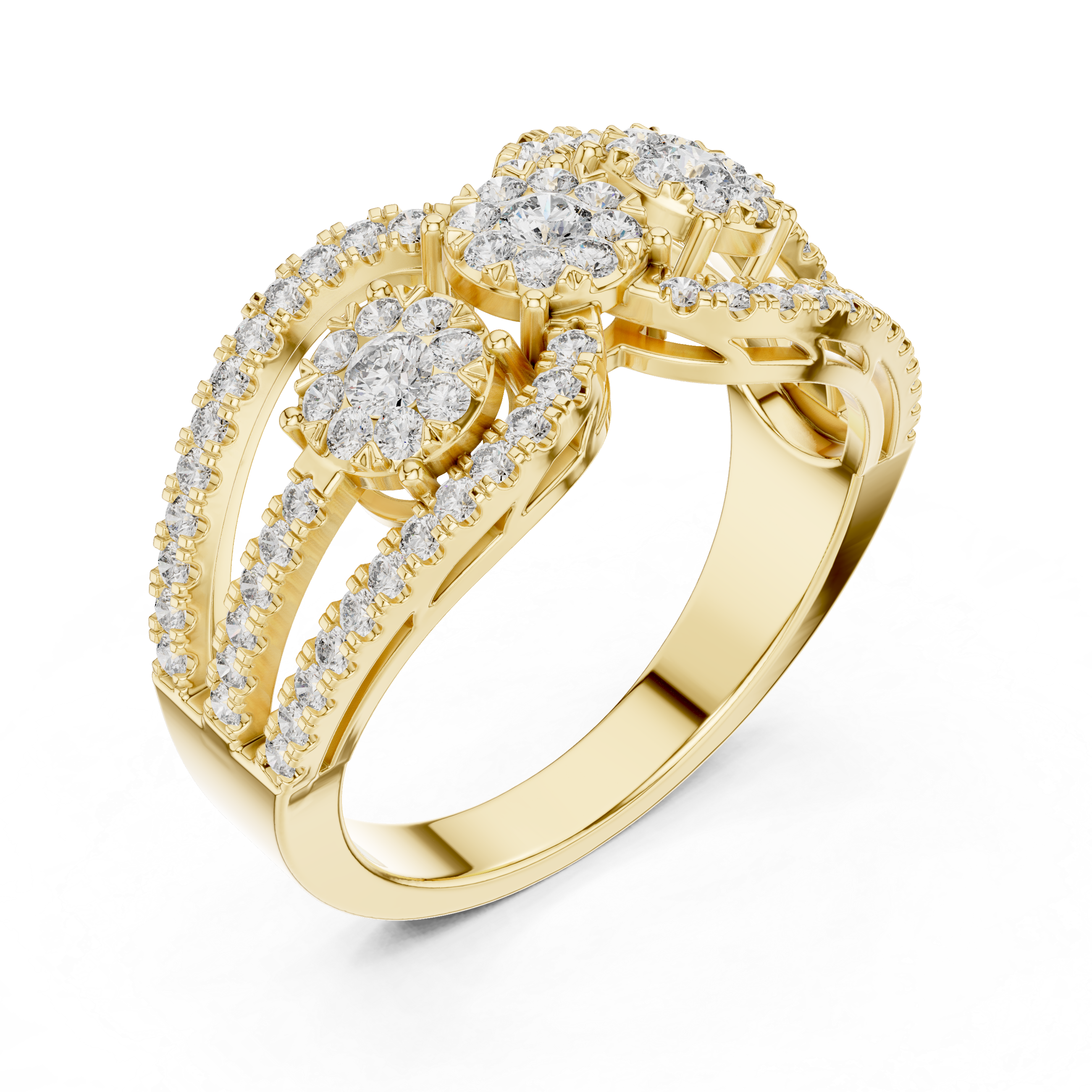 Rapturous lab grown diamond women's ring