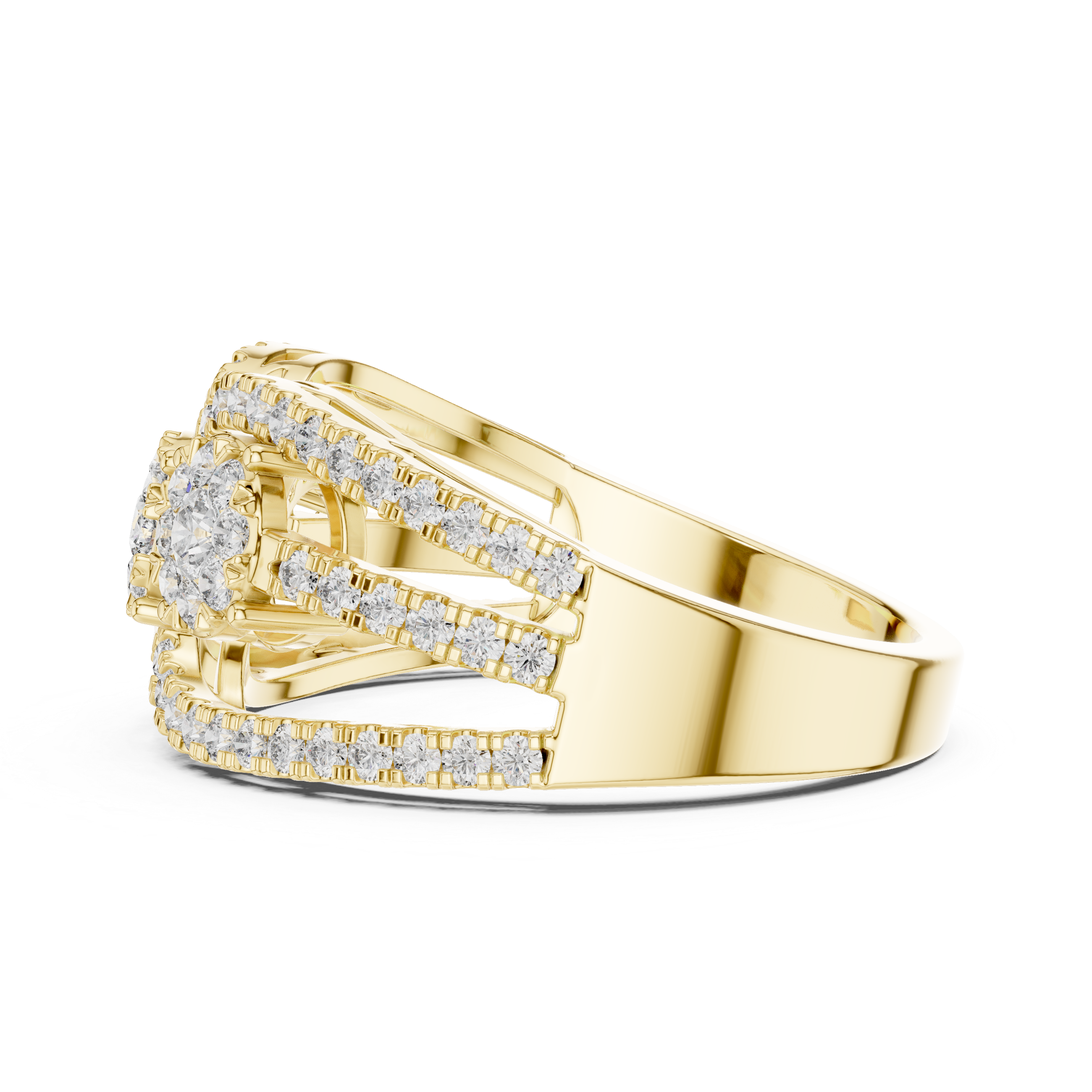 Rapturous lab grown diamond women's ring