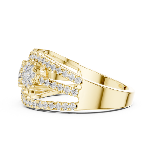 Rapturous lab grown diamond women's ring