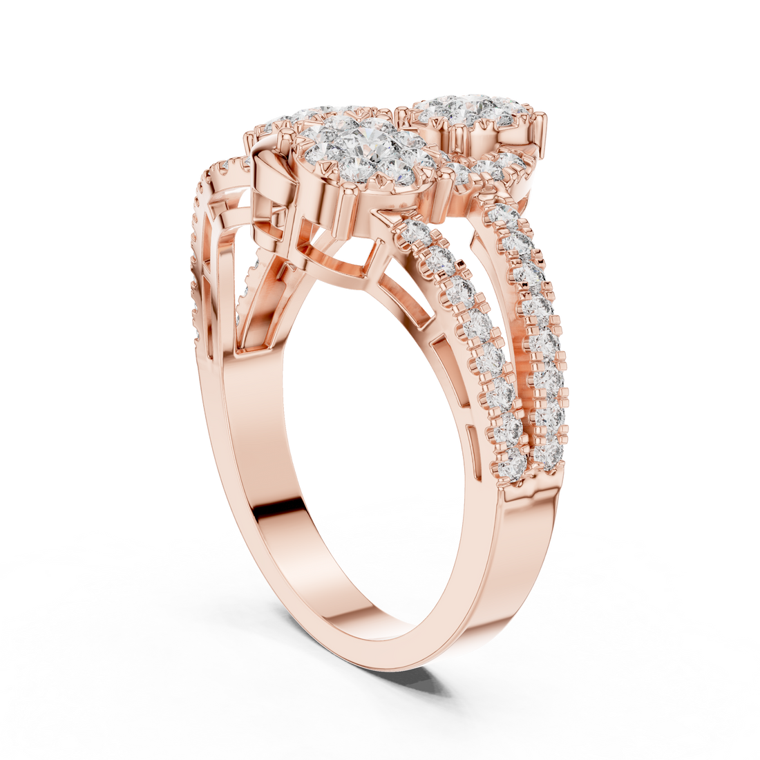 Visionary lab grown diamond women's ring