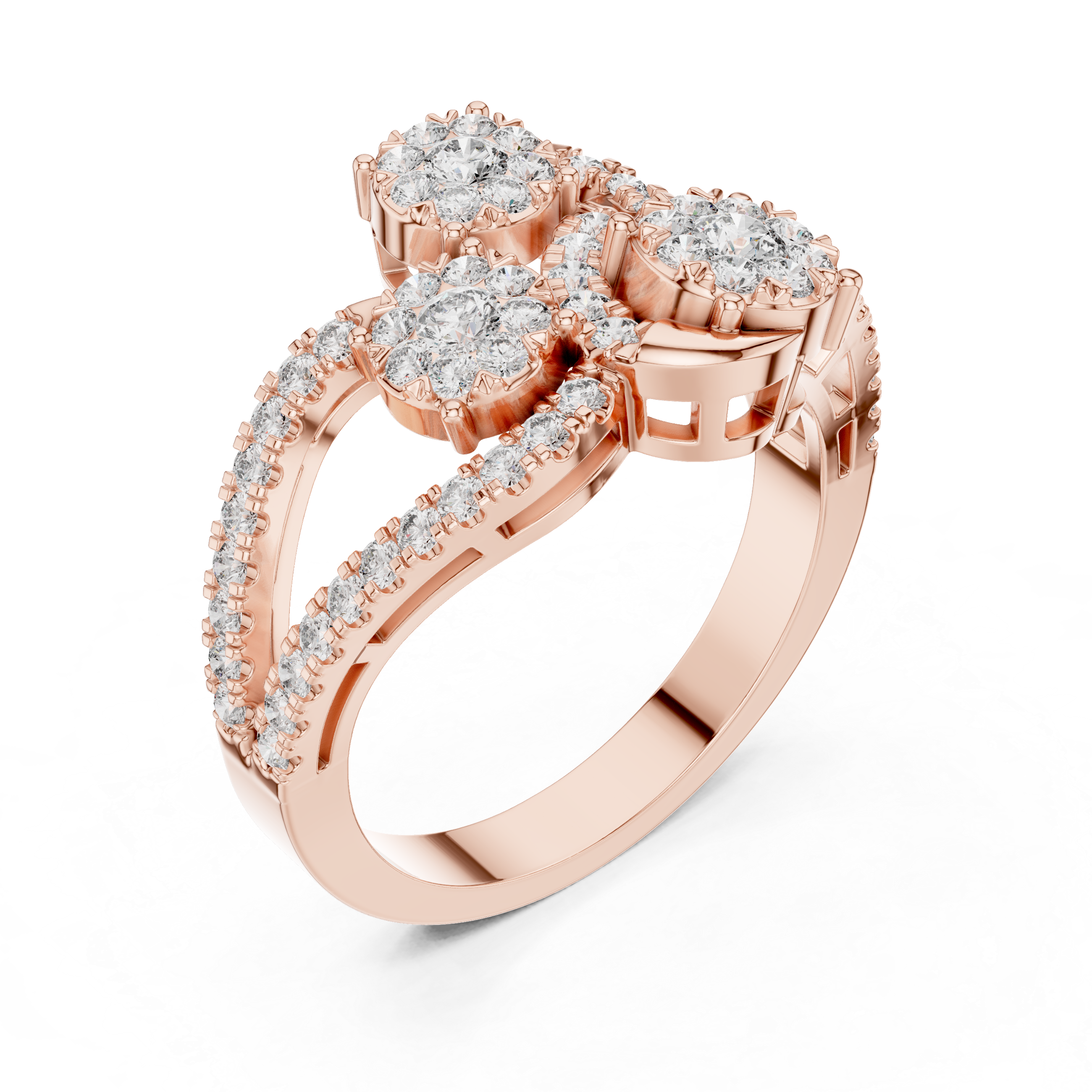 Visionary lab grown diamond women's ring