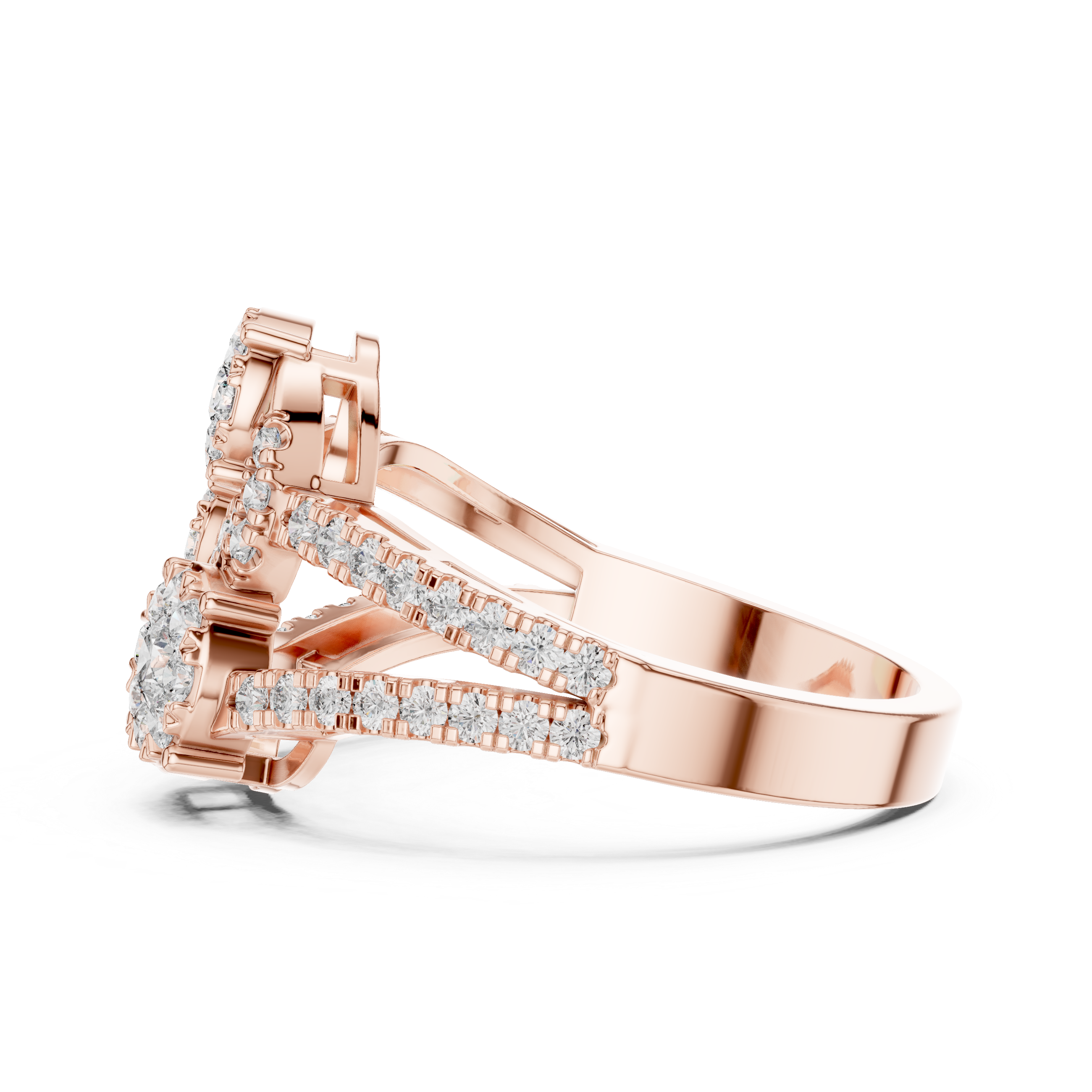 Visionary lab grown diamond women's ring