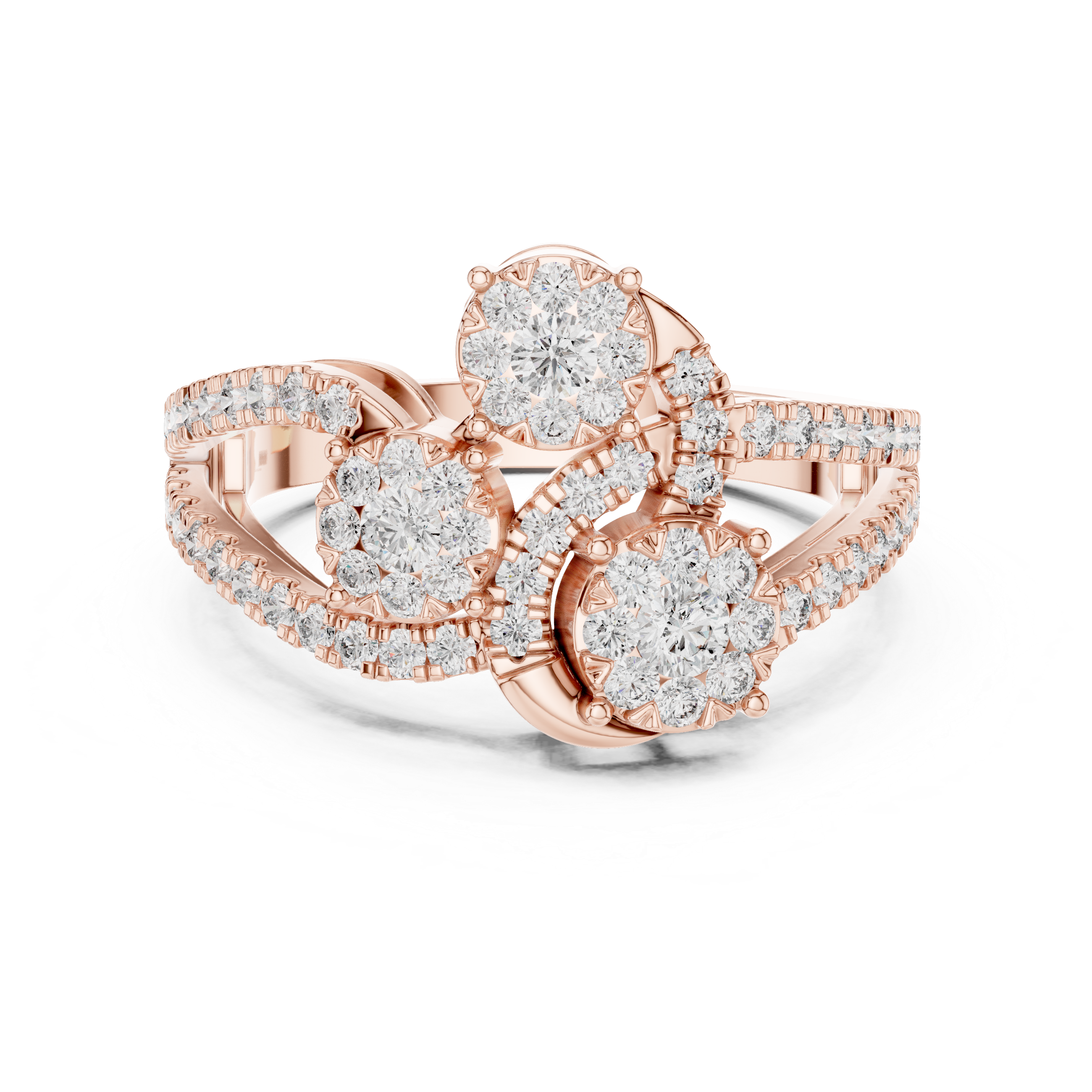 Visionary lab grown diamond women's ring