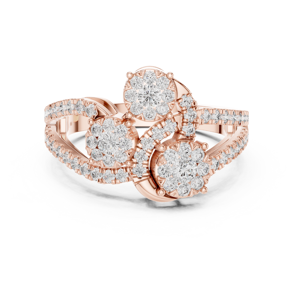 Visionary lab grown diamond women's ring