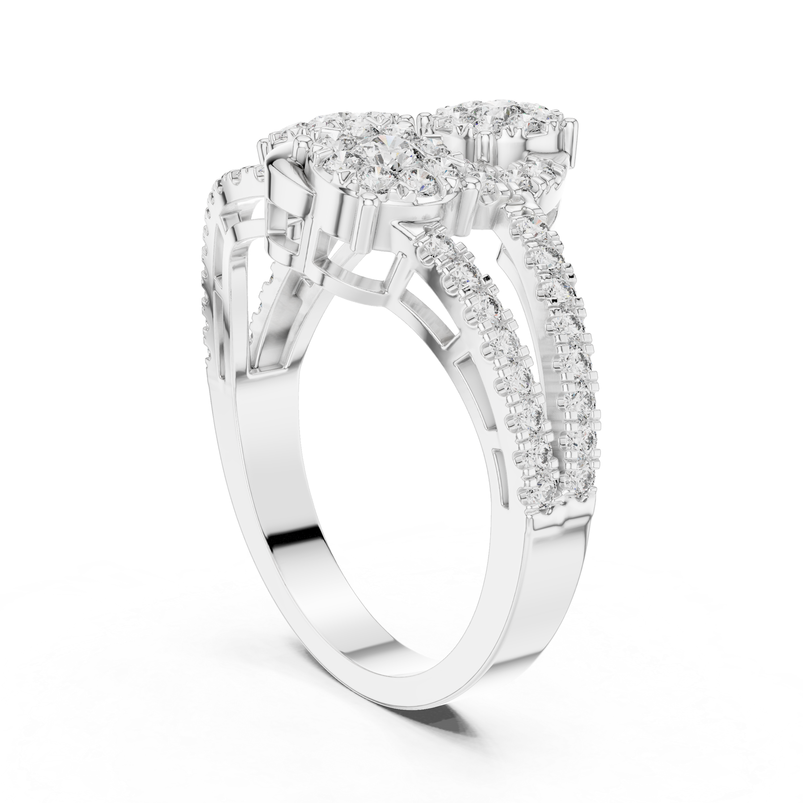 Visionary lab grown diamond women's ring